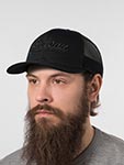 Бейсболка STETSON арт. 7771110 BASEBALL CAP MONOCHROME (черный)